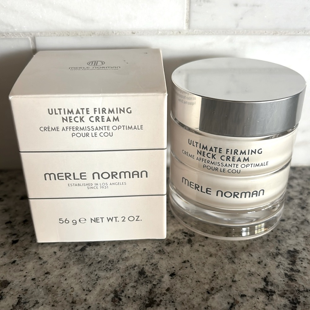 New & Sealed Merle Norman Ultimate Firming Neck Cream Full Size